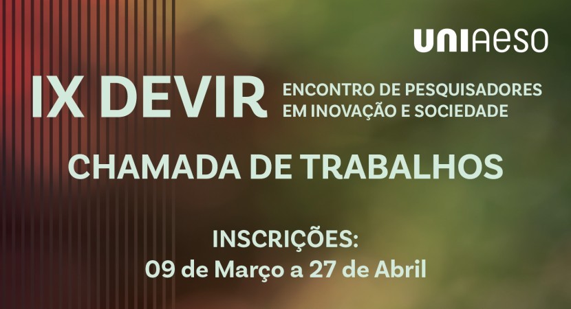 IX Devir - Inscrições abertas